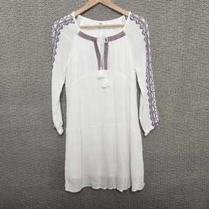 OLD NAVY Women's Semi Transparent White Dress Size XS